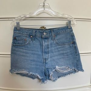 LEVIS 501 DENIM SHORTS